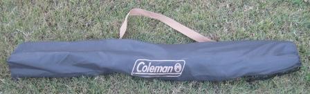 Coleman comfort sling chair packed in its bag